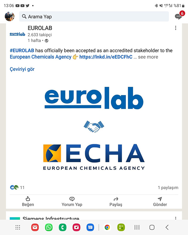 EUROLAB - ECHA