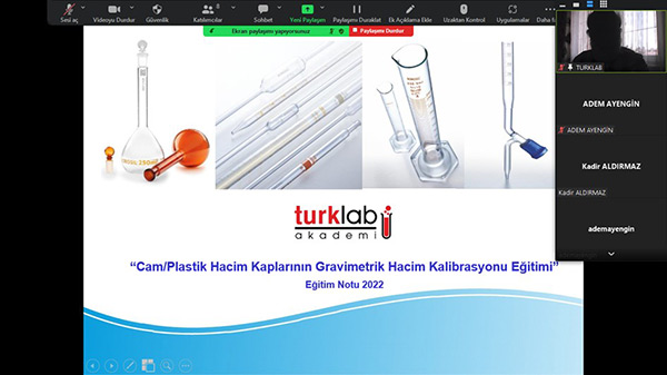 Hacim Kalibrasyonu ve Ölçüm Belirsizliği Eğitimi