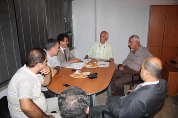 Mersin Sebze Meyve Hal Yönetimiyle Toplantı