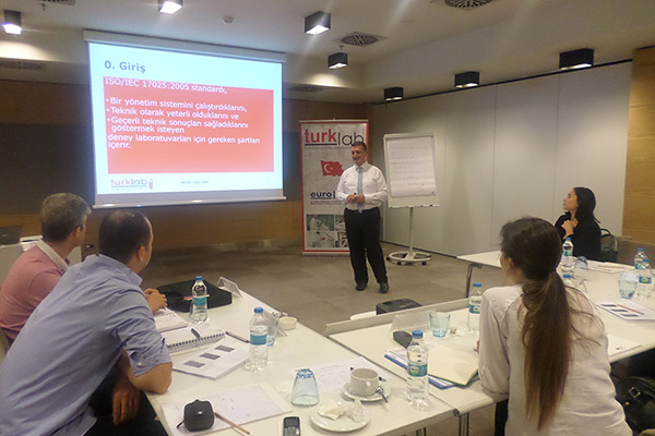 TURKLAB Akademi ISO /IEC 17025 Eğitimi Gerçekleştirildi.