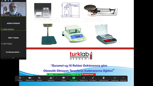 Terazi Kalibrasyonu ve Ölçüm Belirsizliği Eğitimi