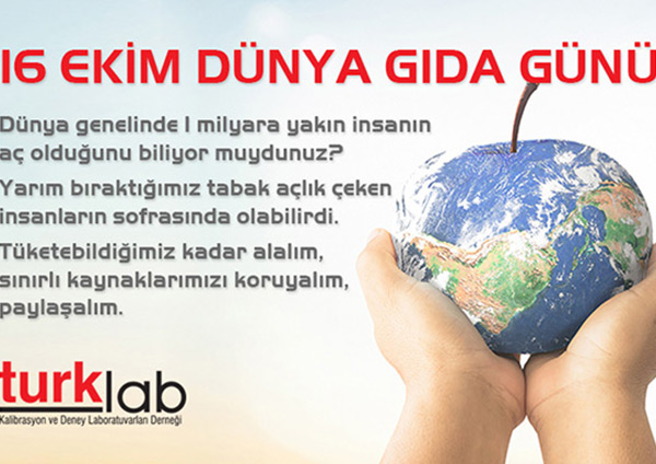 16 Ekim Dünya Gıda Günümüz Kutlu Olsun