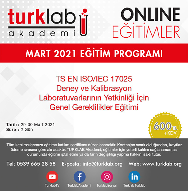 TURKLAB Academy ISO/IEC 17025 Training