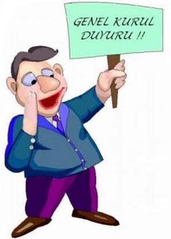 Olağan Genel Kurul Duyurusu 2014 Ocak