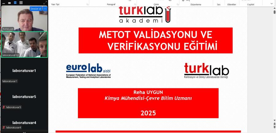 Metot Validasyonu/Verifikasyonu Eğitimi