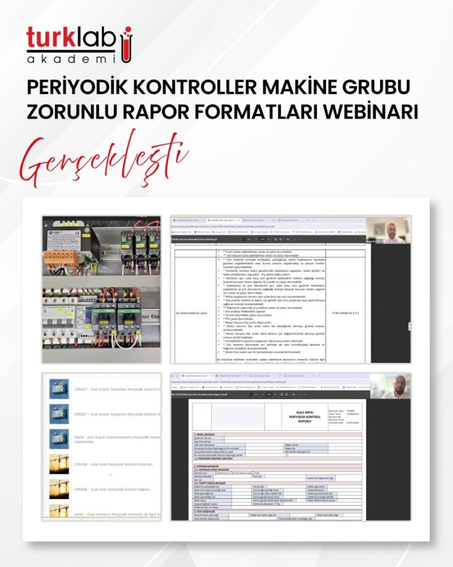 Webinar on Mandatory Report Formats for the Machinery Group in Periodic Inspections